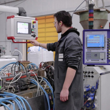 R&eacute;gleur en extrusion