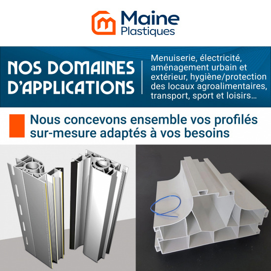 Des profilés sur-mesure adaptés à vos besoins